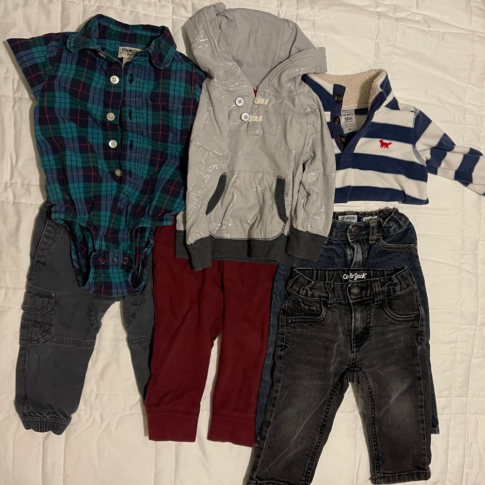 Size 12 Month Baby Boy Clothes
